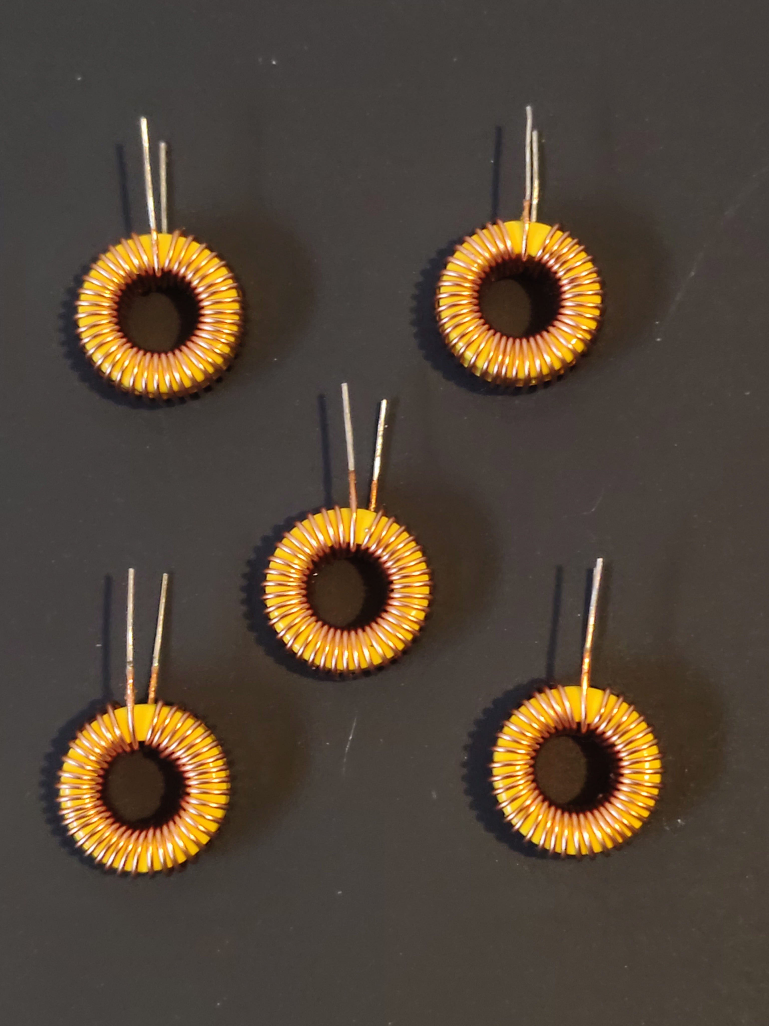 T50-26 Toroidal Inductor 100µH 24AWG 37 Turns Handmade RF Choke