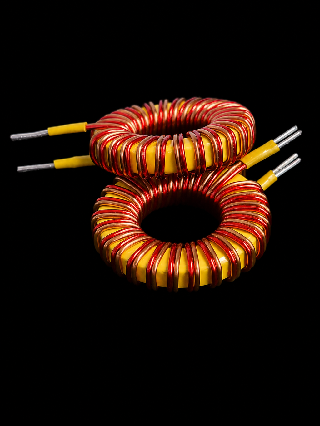 Premium Toroidal Inductor 18AWG 25 Turns 33×19×5.5mm RF EMI Filter Choke Coil 2PCS