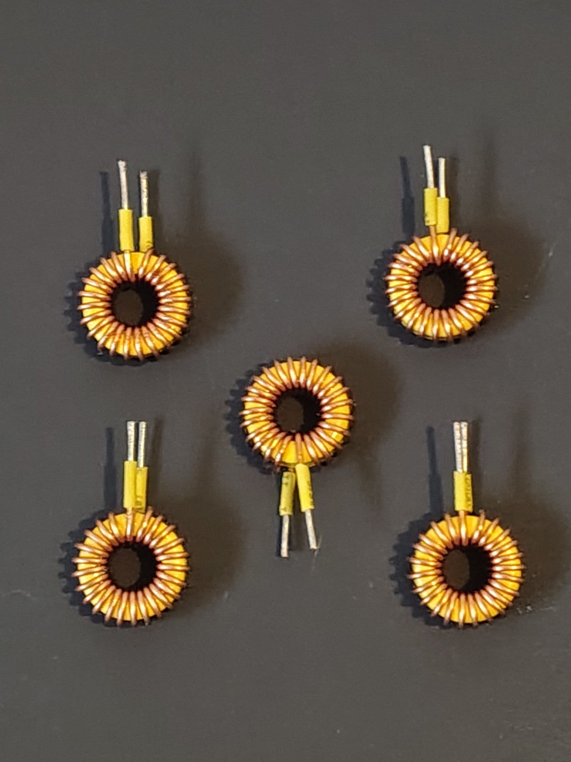 T50-26 Toroidal Inductor ~40µH 20AWG 23T Low DCR